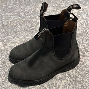 Blundstone Charcoal Ankle Booties